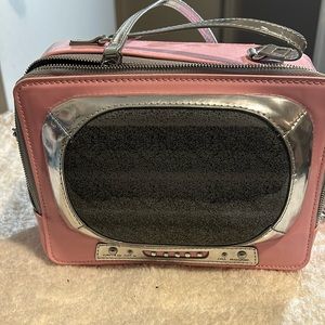 Betsy Johnson Tv purse with remote coin purse